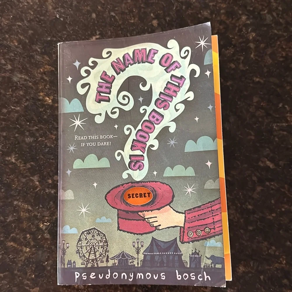 The Name of this Book is SECRET by pseudonymous Bosch ages 8-12